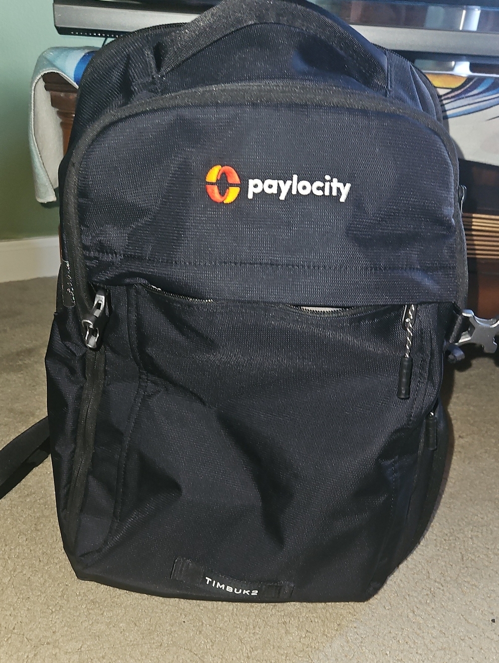 New Paylocity Black Timbuk2 Laptop Backpack 17Hx11L